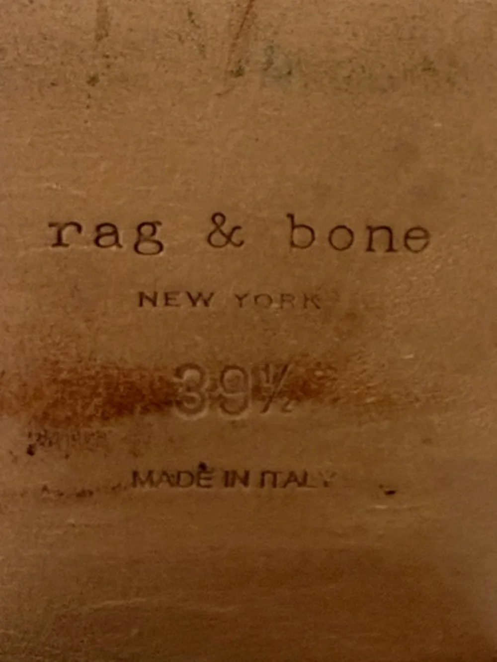 Rag and Bone Women’s Tan Suede Ankle Booties with Side Zipper
